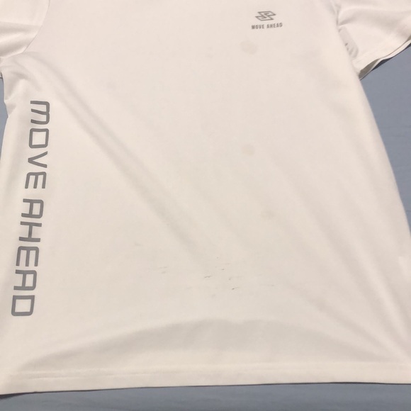 Men's white short-sleeved T-shirt - Picture 7 of 16